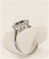 Anello Vidali Gioielli Donna in Oro bianco Zircone ANOR-51-34 - ANOR-51-34